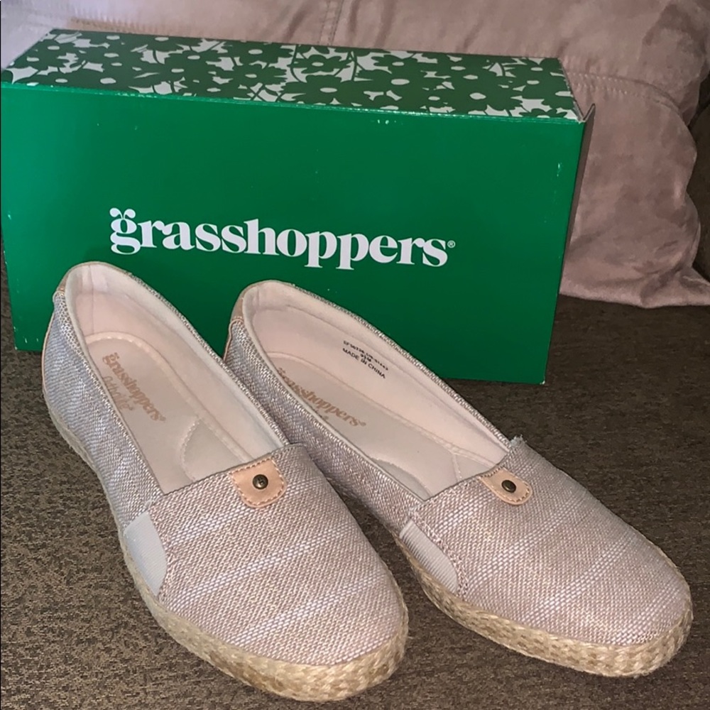 Grasshoppers Espadrilles (WORN ONCE)